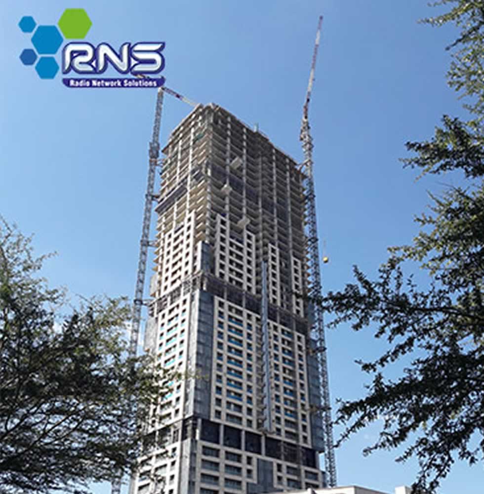 RNS connects the tallest building in South Africa